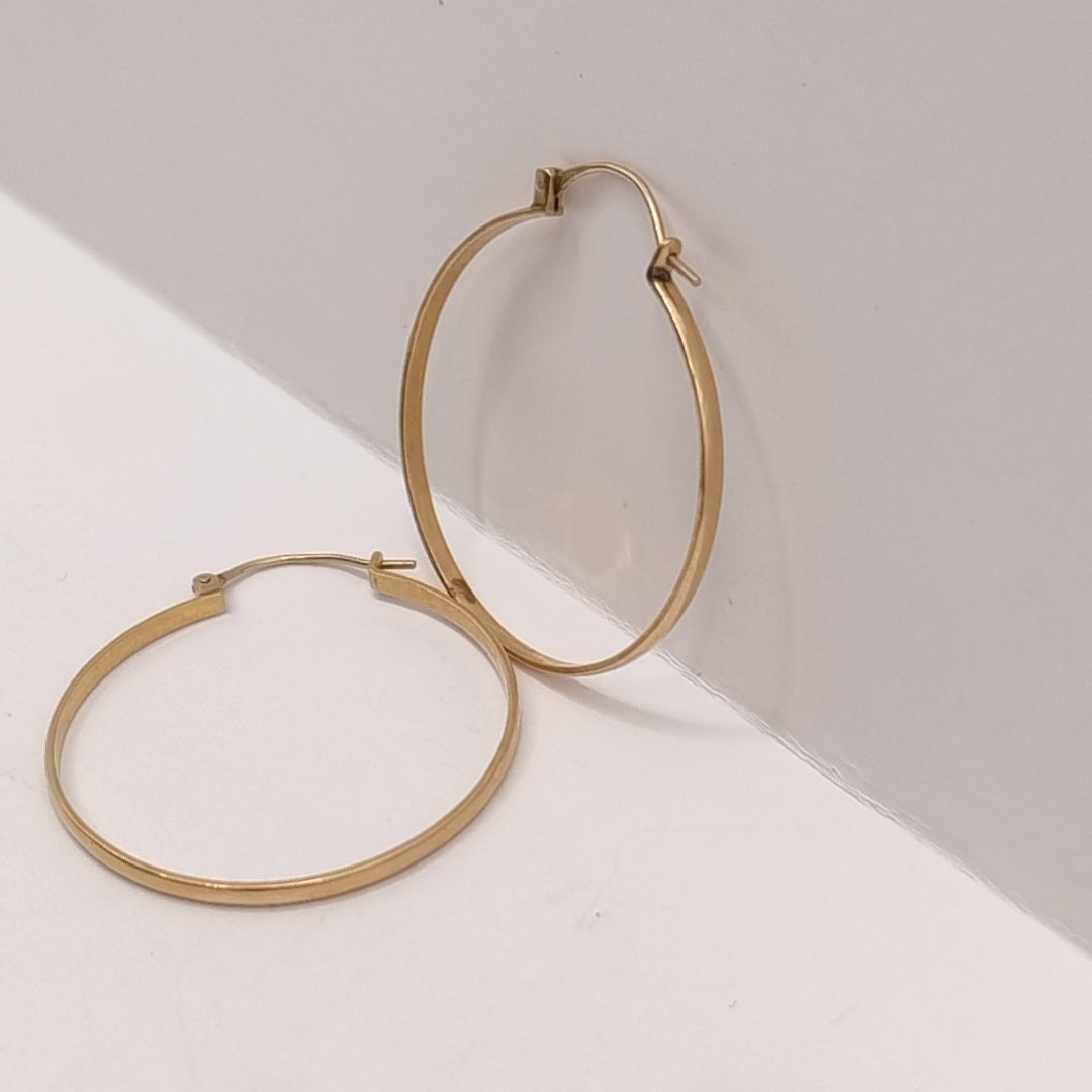 ARRACADAS PAR ORO 10 K 3,90 GRMS (SEMINUEVO)