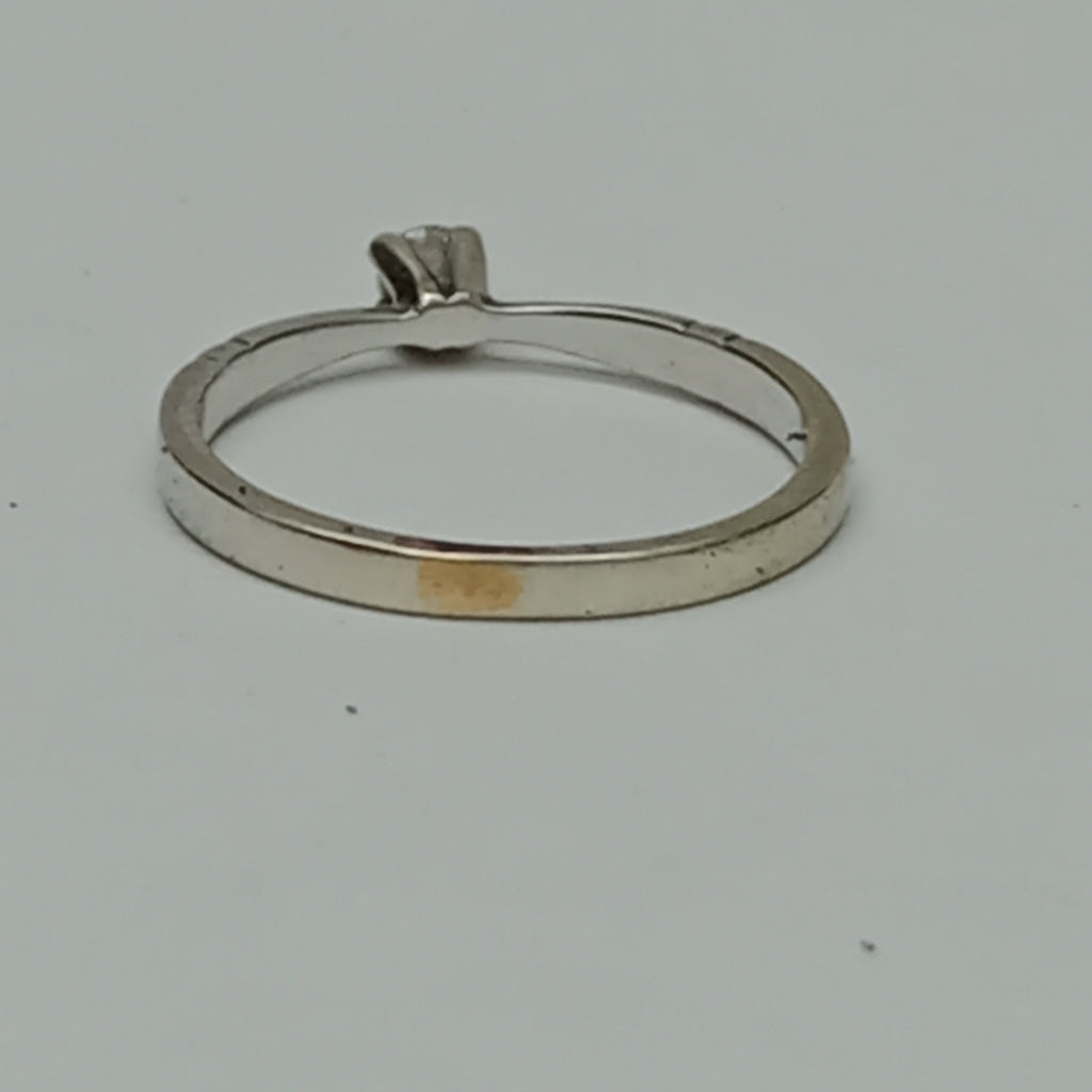 ANILLITO ORO BLANCO 14 K 1,50 GRMS (SEMINUEVO)
