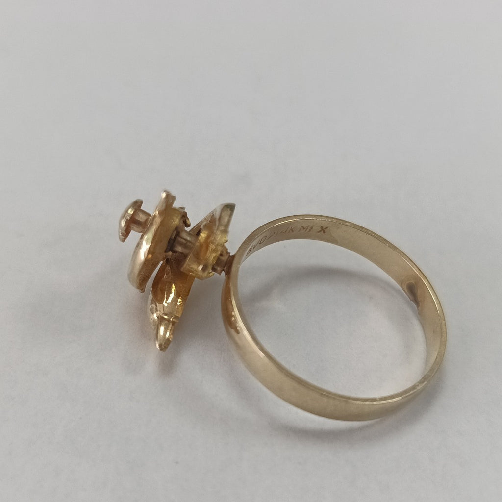 ANILLO ORO 14 K 4.3 GRMS (SEMINUEVO)