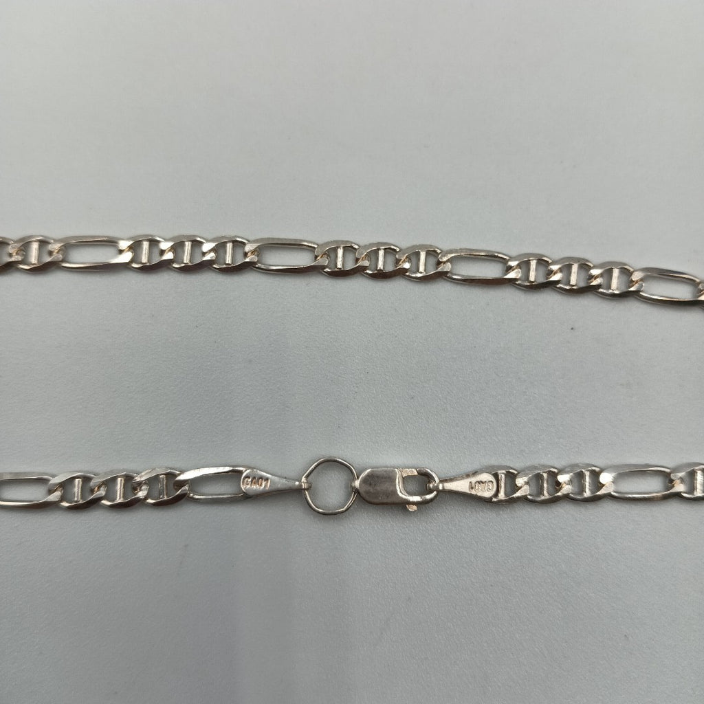 CADENA TEJIDO 3X1 PLATA .925 60 CM 8.3 GR (NUEVO)