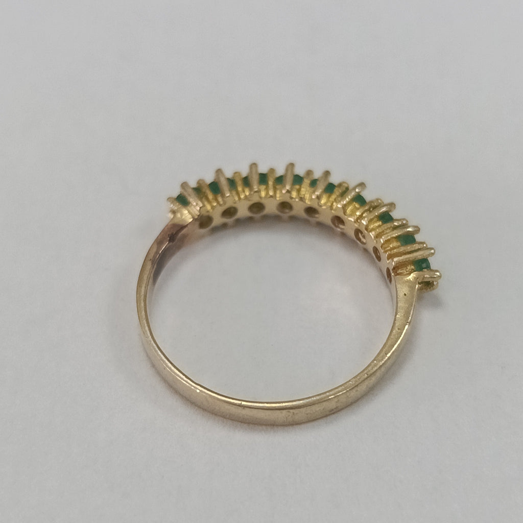 ANILLO, MEDIA CHURUMBELA ORO 14 K 2 GRMS (SEMINUEVO)