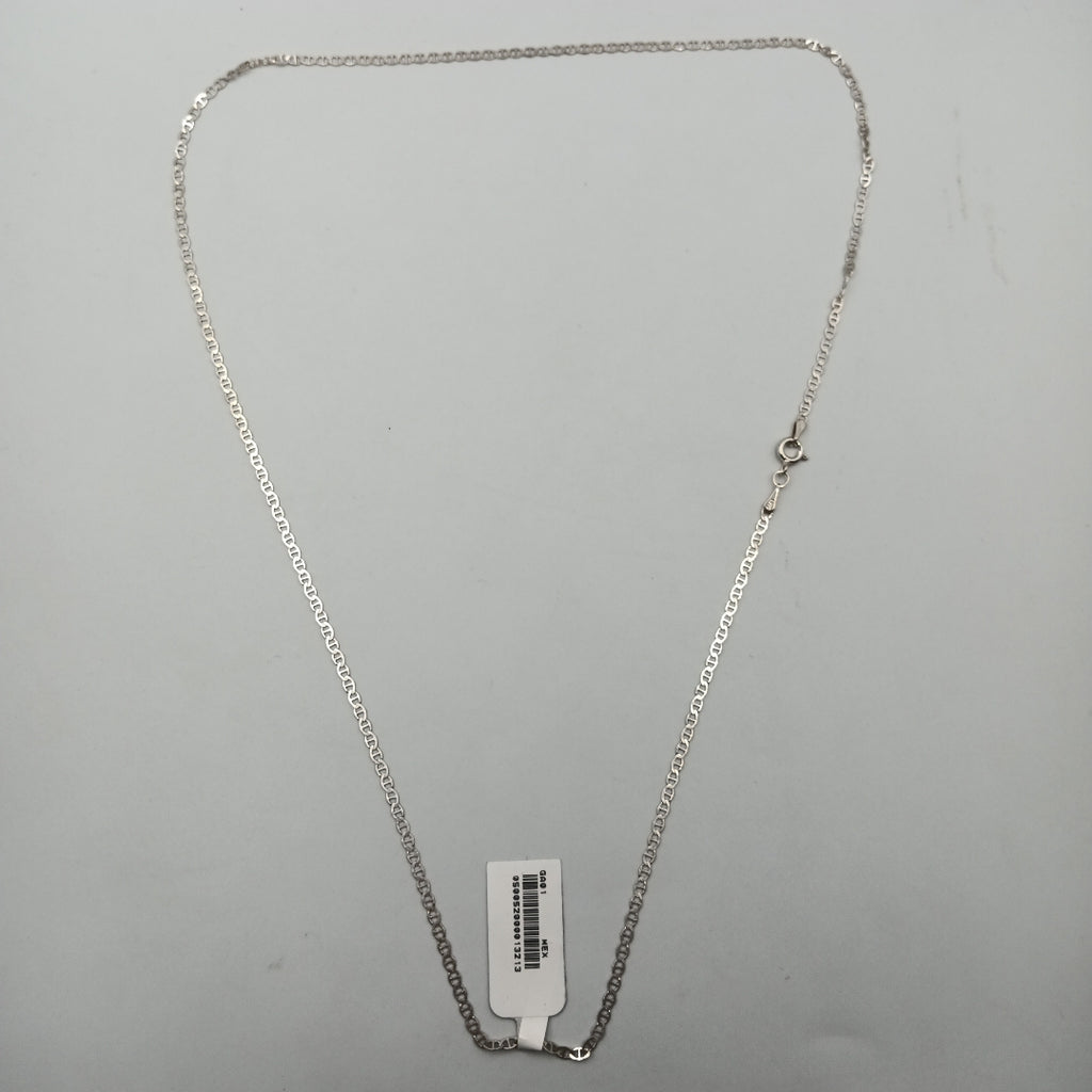 CADENA TEJIDO GUCHI PLATA .925 60 CM 3.8 GR (NUEVO)