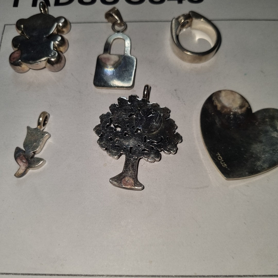 ANILLO, DIJE PLATA 42.8 GRMS (SEMINUEVO)