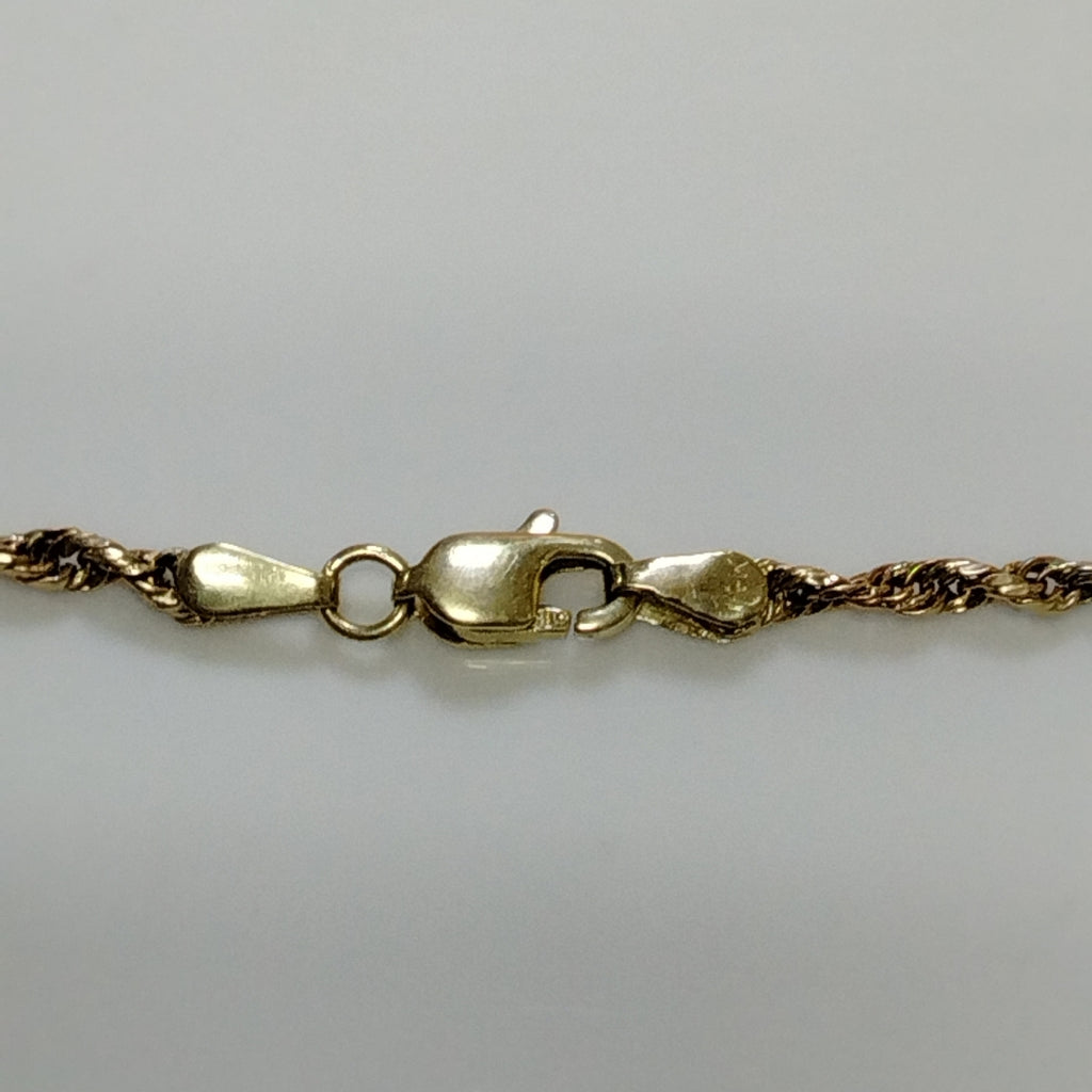 CADENA ORO, ORO COMBINADO 14 K 4.9 GRMS (SEMINUEVO)
