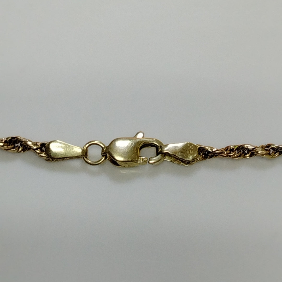 CADENA ORO, ORO COMBINADO 14 K 4.9 GRMS (SEMINUEVO)
