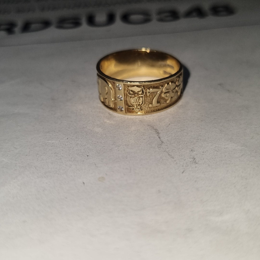 ARGOLLA ORO 14 K 3.9 GRMS (SEMINUEVO)