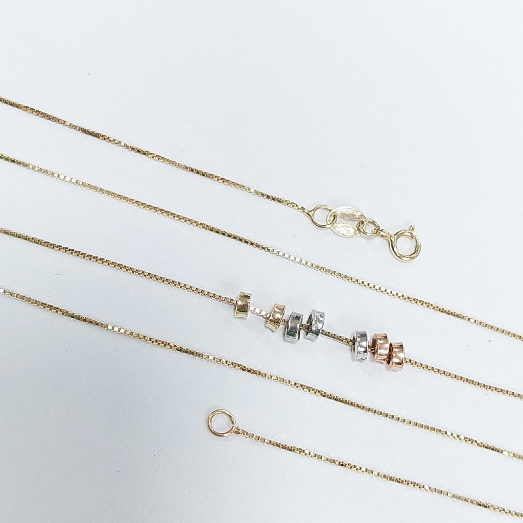 GARGANTILLA ORO, ORO COMBINADO 10 K 2 GRMS (SEMINUEVO)