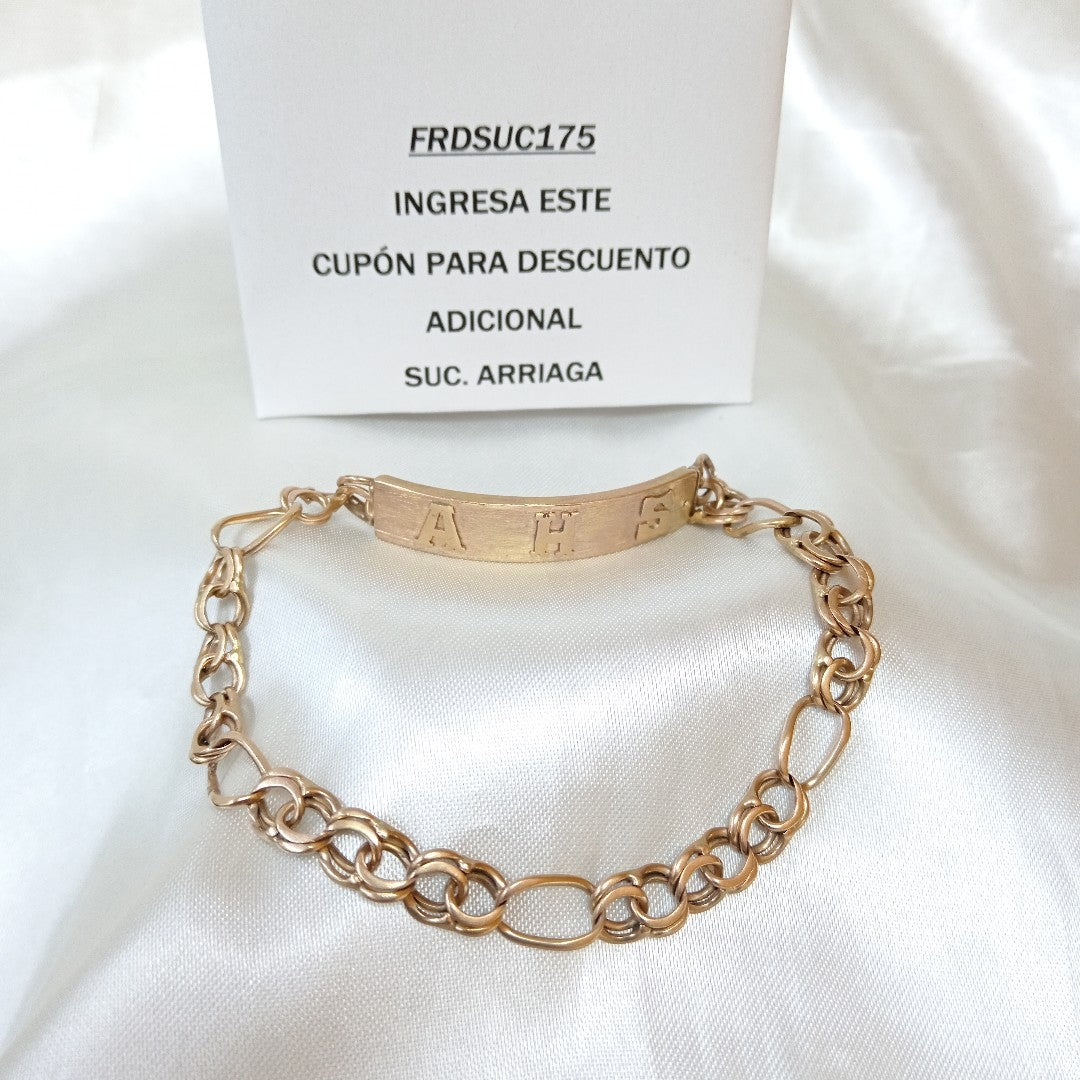 ESCLAVA ORO 10 K 17.3 GRMS (SEMINUEVO)