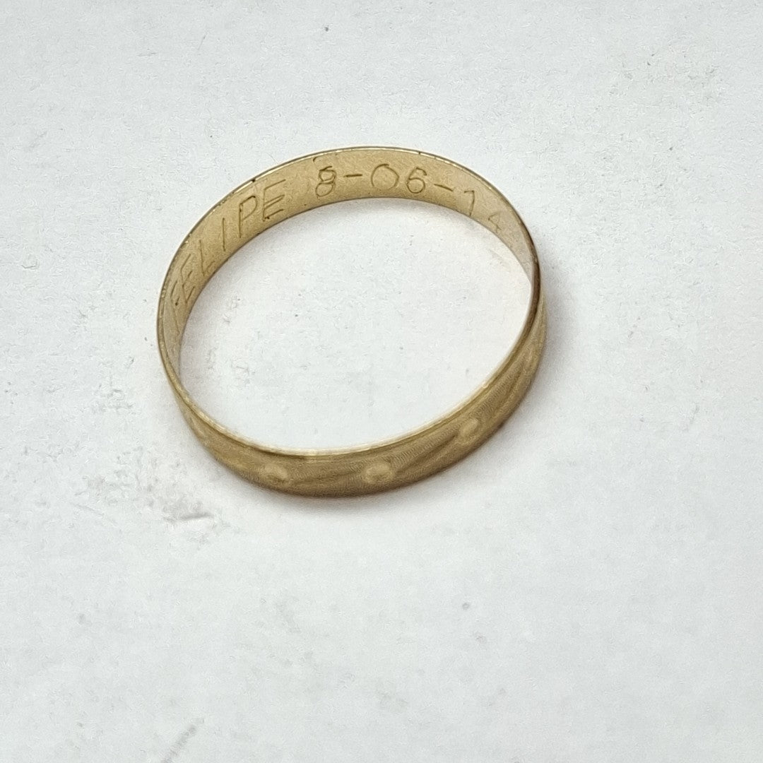 ARGOLLA ORO 8 K 0,90 GRMS (SEMINUEVO)