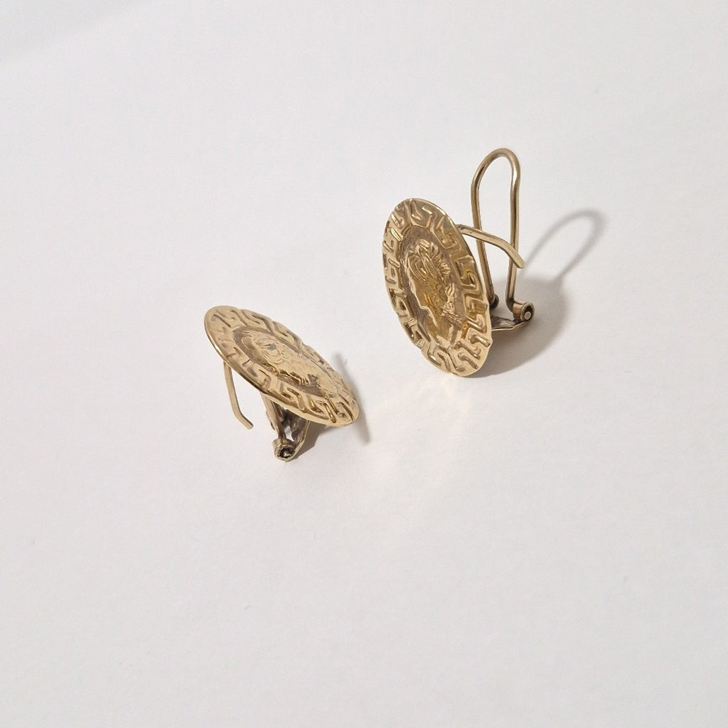ARETES PAR ORO 10 K 3 GRMS (SEMINUEVO)