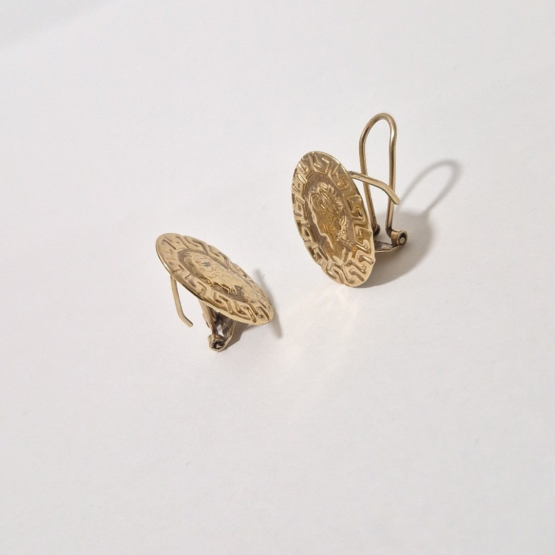 ARETES PAR ORO 10 K 3 GRMS (SEMINUEVO)