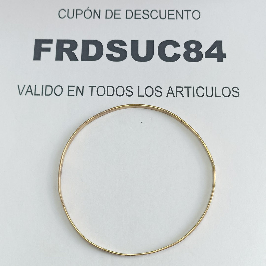 PULSERA RIGIDA ORO 8 K 7,40 GRMS (SEMINUEVO)