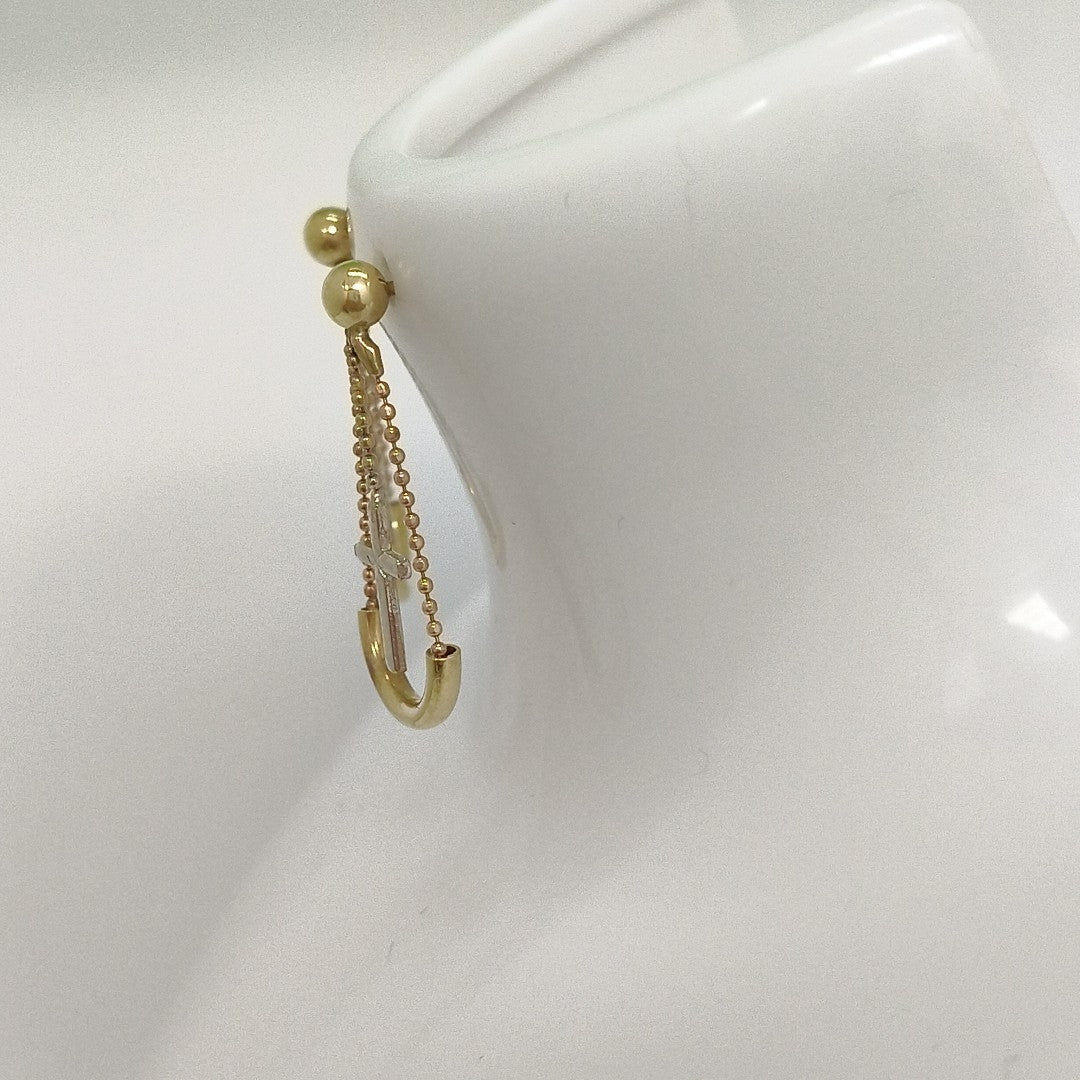 ARETES PAR ORO 10 K 2,00 GRMS (SEMINUEVO)