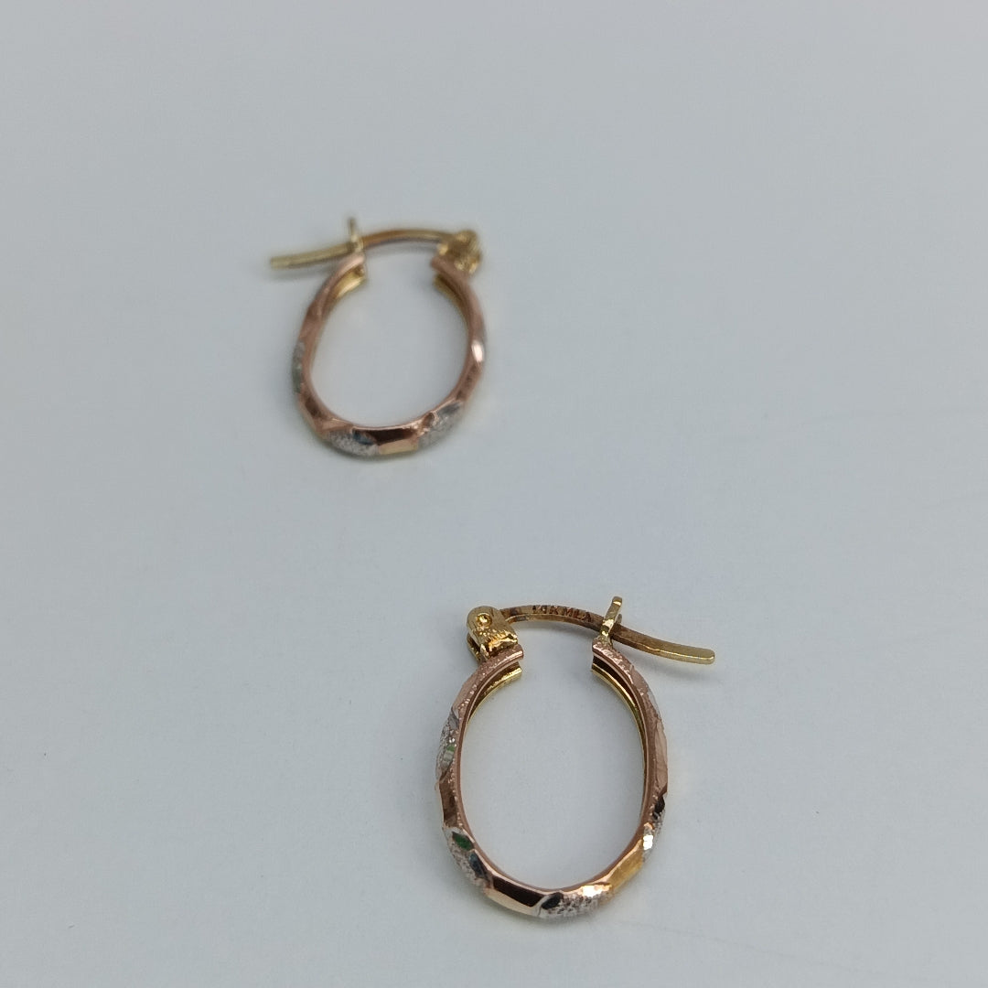 ARETES PAR ORO 14 K 1,40 GRMS (SEMINUEVO)