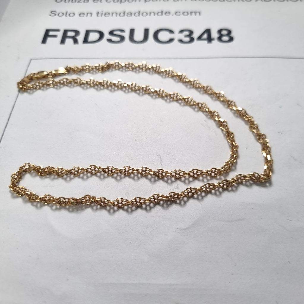 CADENA ORO 14 K 4.3 GRMS (SEMINUEVO)