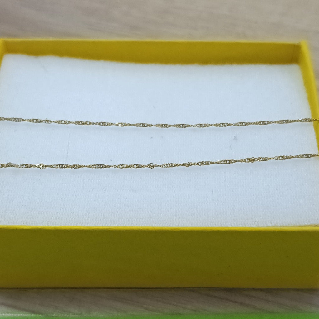 CADENA ORO 10 K 0.9 GRMS (SEMINUEVO)