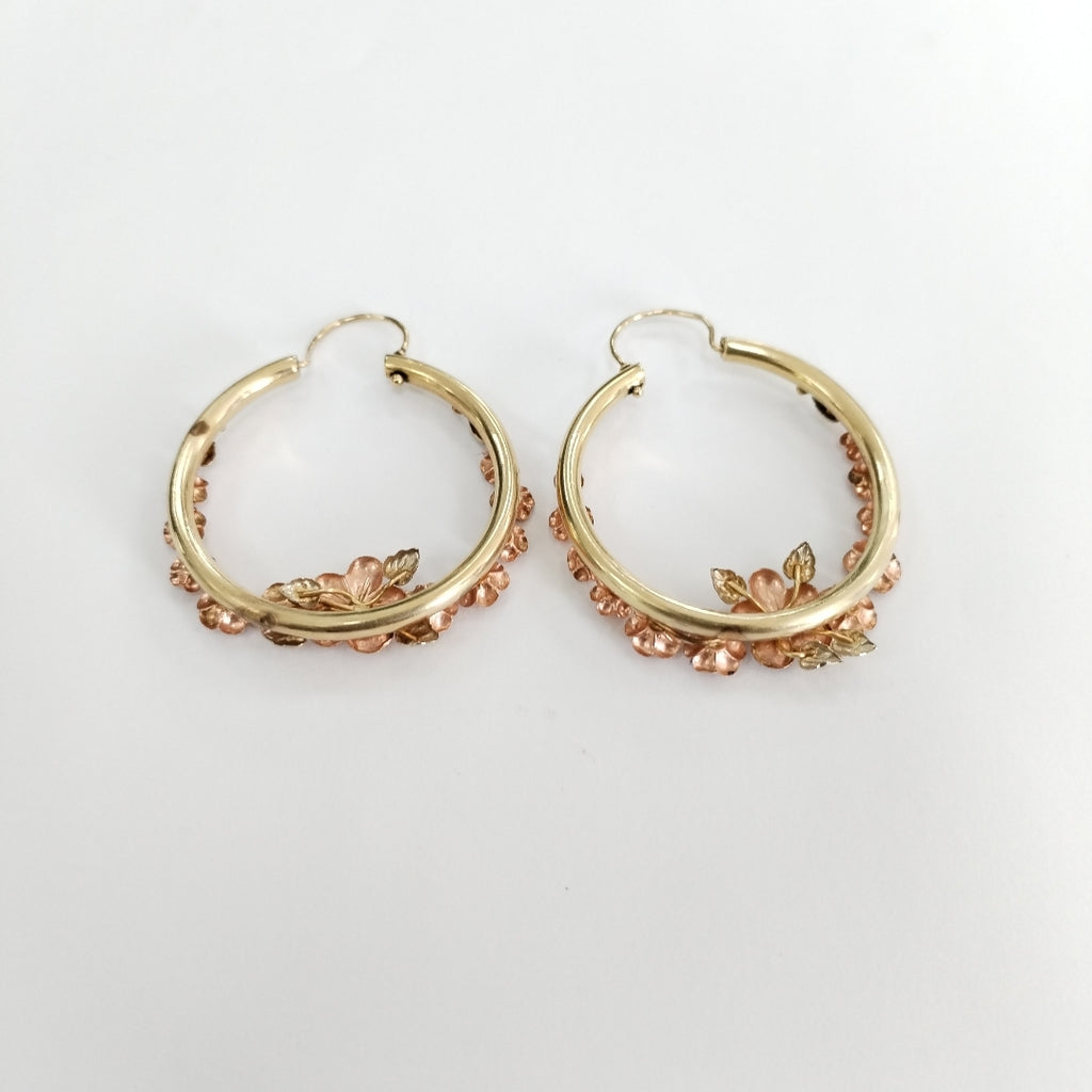 ARRACADAS PAR ORO,ORO COMBINADO 8 K 6,50 GRMS (SEMINUEVO)