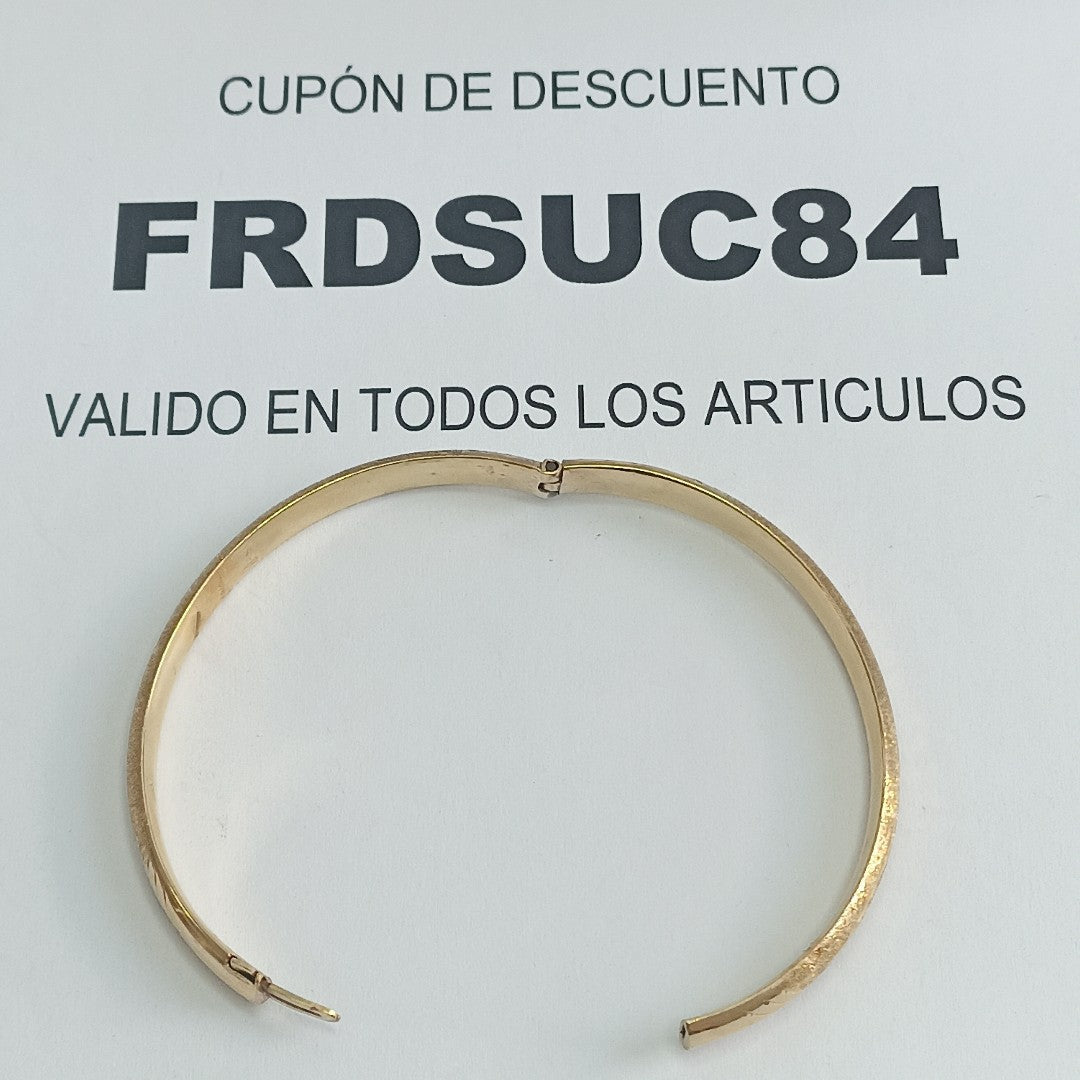 PULSERA ORO 14 K 6.7 GRMS (SEMINUEVO)