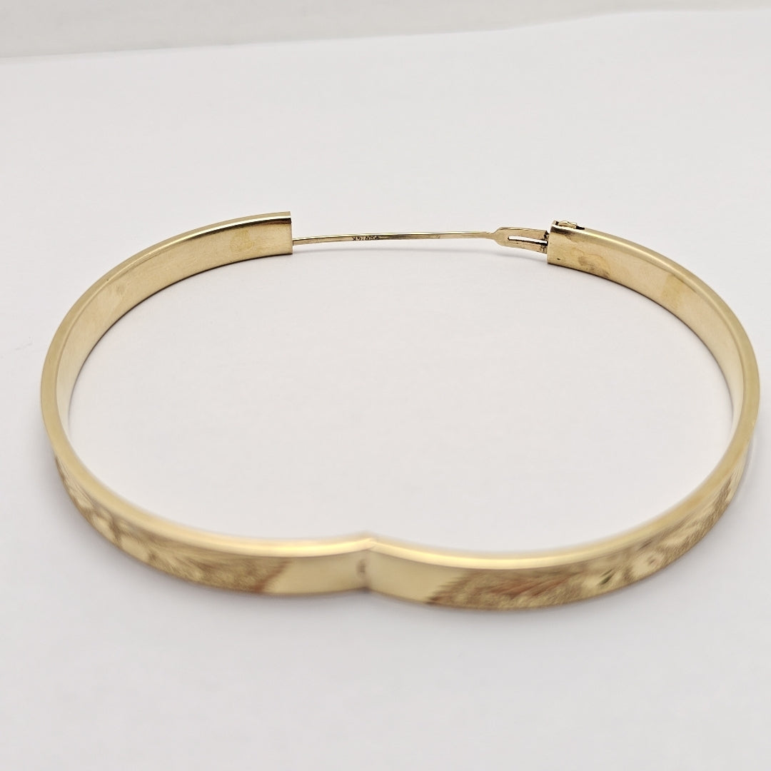 PULSERA RIGIDA ORO 14 K 8.8 GRMS (SEMINUEVO)