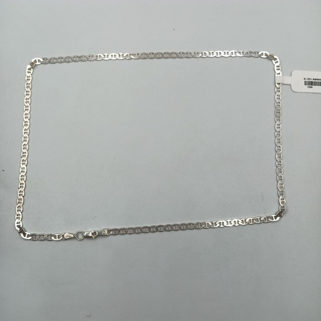 CADENA TEJIDO GUCHI PLATA .925 55 CM 12.4 GR (NUEVO)