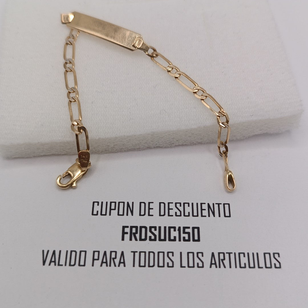ESCLAVA ORO 14 K 2.7 GRMS (SEMINUEVO)