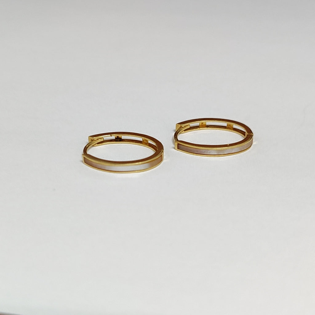 ARRACADAS PAR ORO 14 K 2.3 GRMS (SEMINUEVO)
