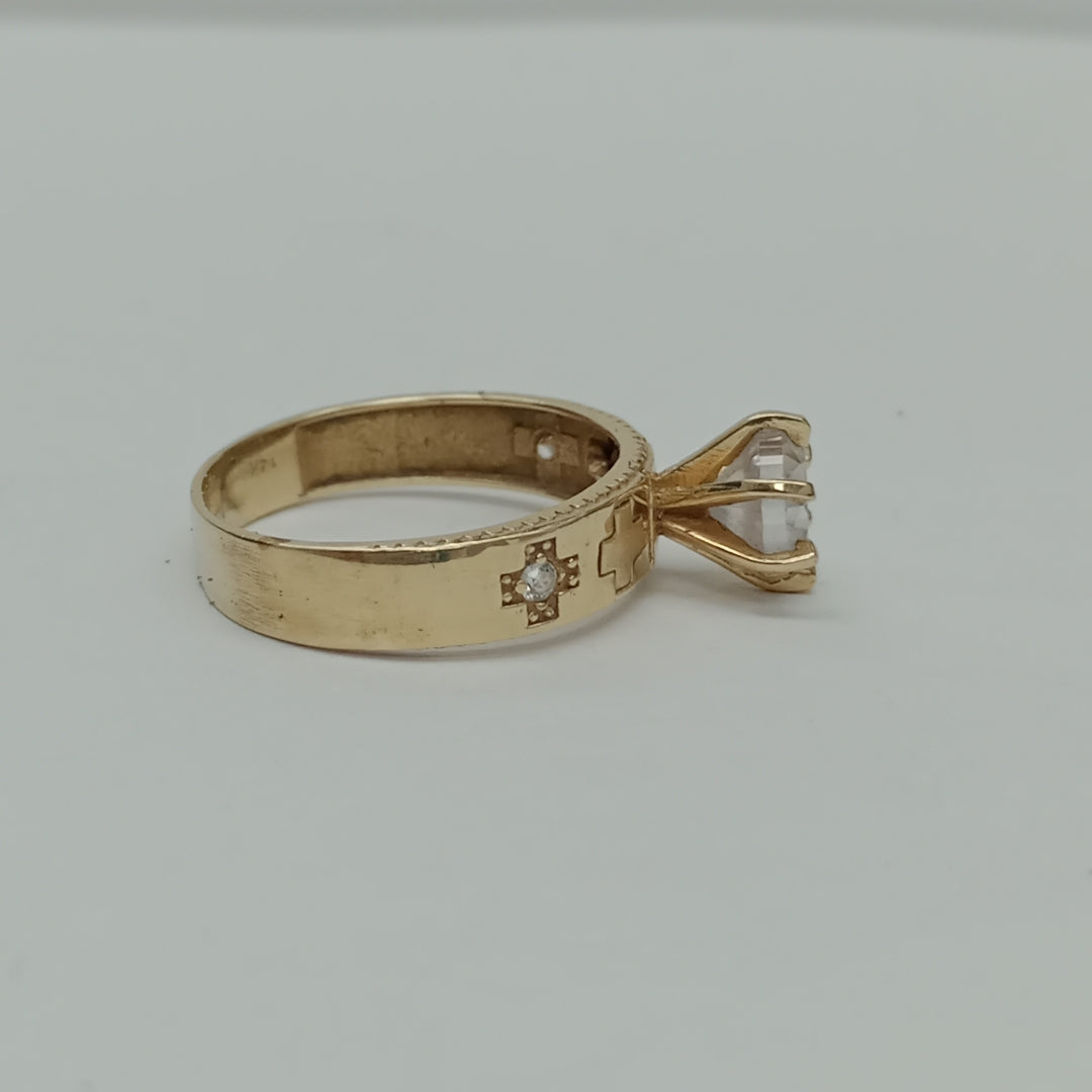 ANILLITO ORO 14 K 3.8 GRMS (SEMINUEVO)