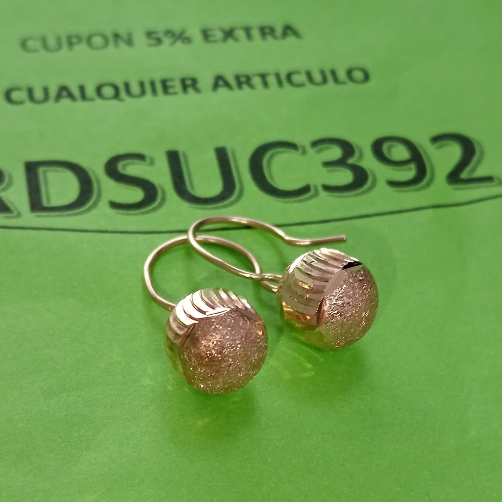 ARETES PAR ORO 10 K 1.8 GRMS (SEMINUEVO)
