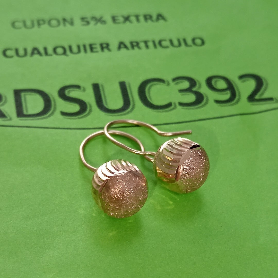 ARETES PAR ORO 10 K 1.8 GRMS (SEMINUEVO)