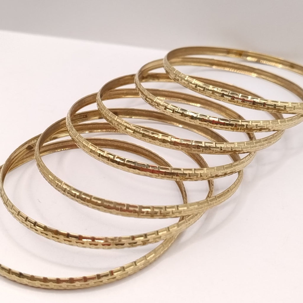 SEMANARIO DE PULSERAS ORO 10 K 25,20 GRMS (SEMINUEVO)