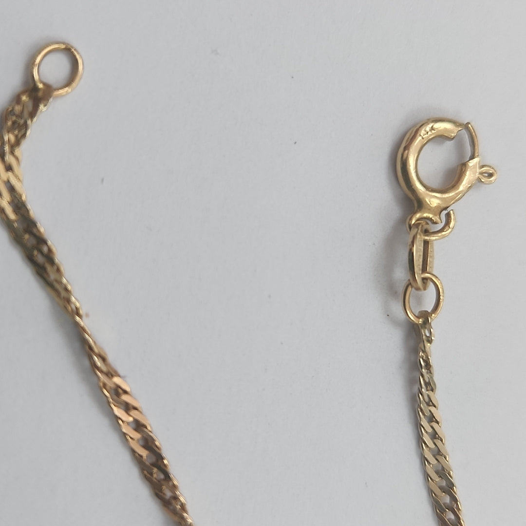 CADENA ORO 14 K 4,40 GRMS (SEMINUEVO)