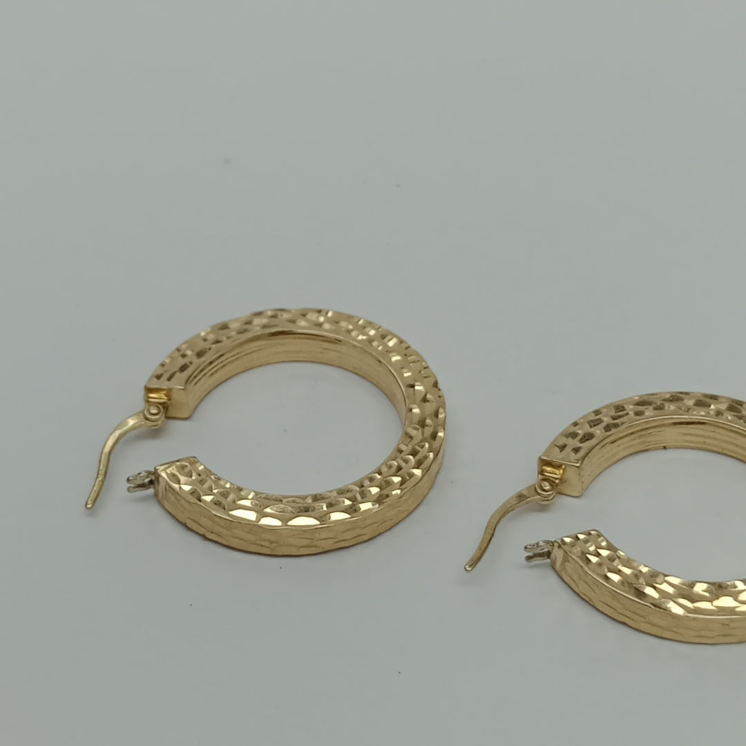 ARRACADAS PAR ORO 14 K 5.7 GRMS (SEMINUEVO)