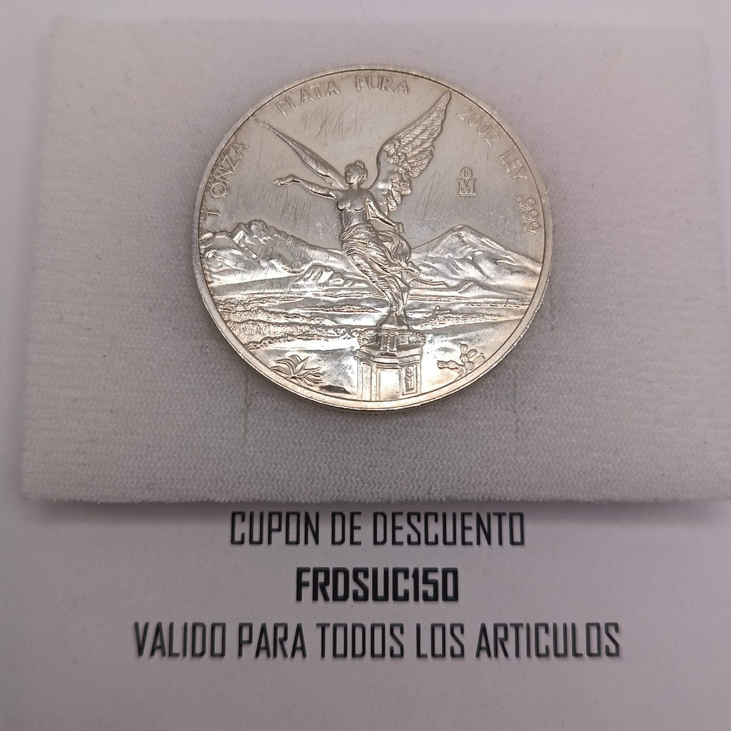 MEDALLA CONMEMORATIVA PLATA 31.1 GRMS (SEMINUEVO)