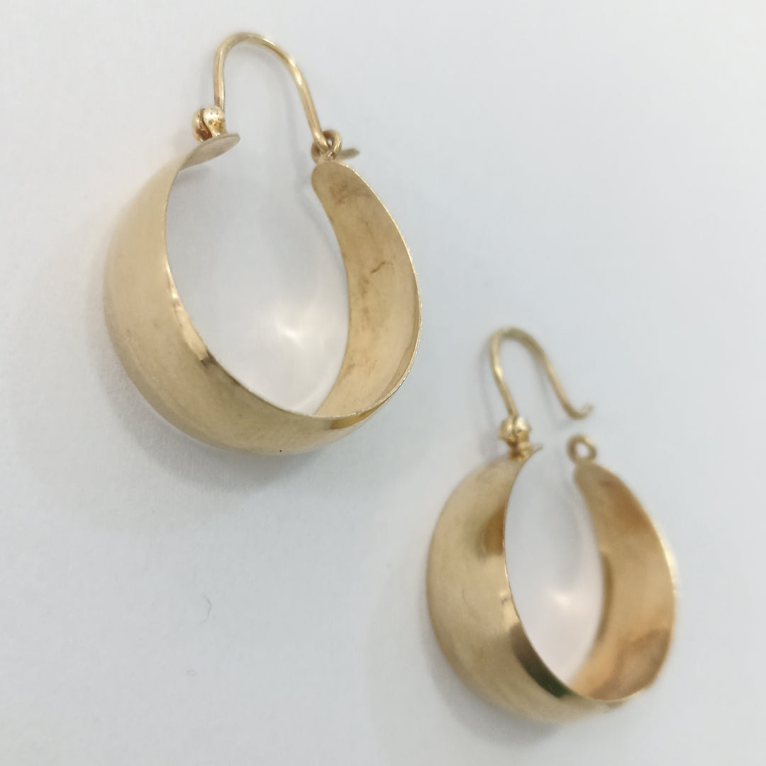 ARETES PAR ORO 14 K 4.2 GRMS (SEMINUEVO)
