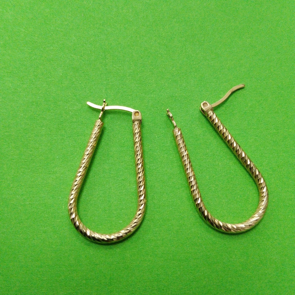 ARRACADAS PAR ORO 14 K 2.3 GRMS (SEMINUEVO)
