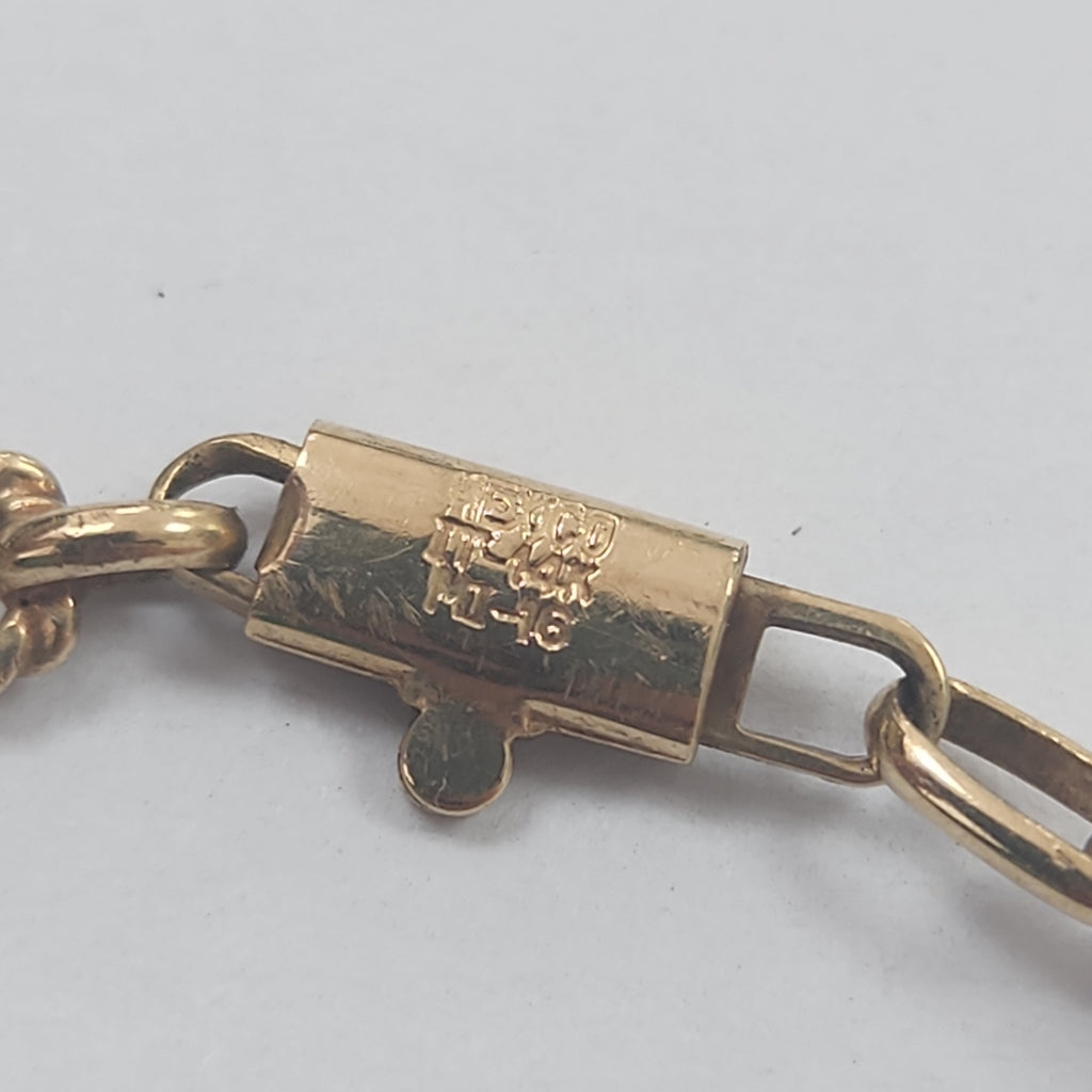 PULSERA ORO 14 K 5,70 GRMS (SEMINUEVO)