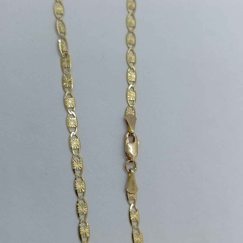 CADENAS GUCHI ORO 14K 55 CM 7.1 GR (NUEVO)