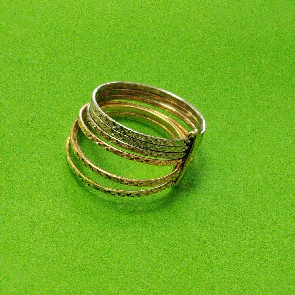SEMANARIO DE ARGOLLAS ORO 14 K 3 GRMS (SEMINUEVO)