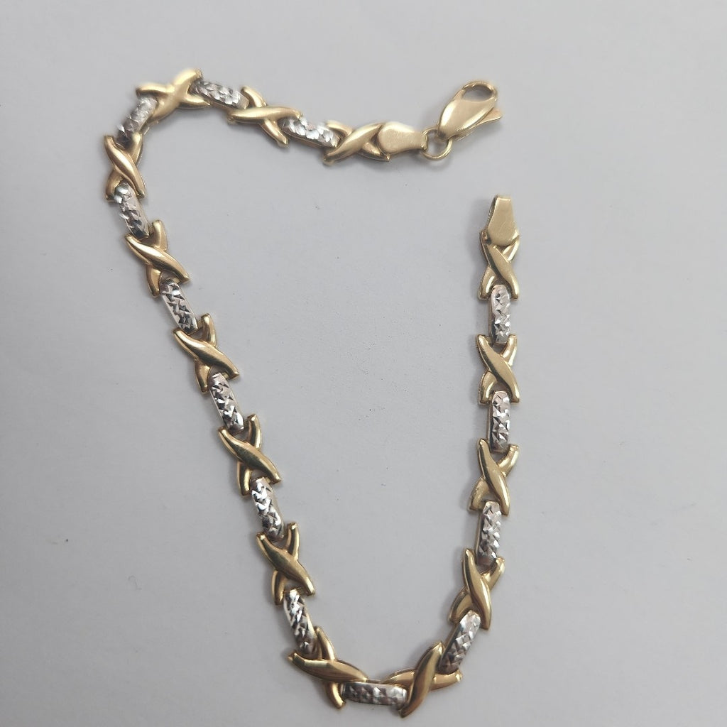 PULSERA ORO,RODIADO 14 K 4,60 GRMS (SEMINUEVO)