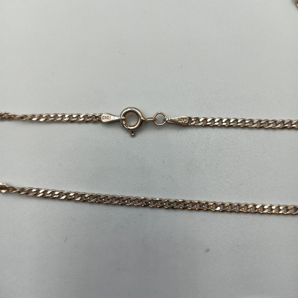 CADENA TEJIDO BARBADO PLATA .925 60 CM 5.6 GR (NUEVO)