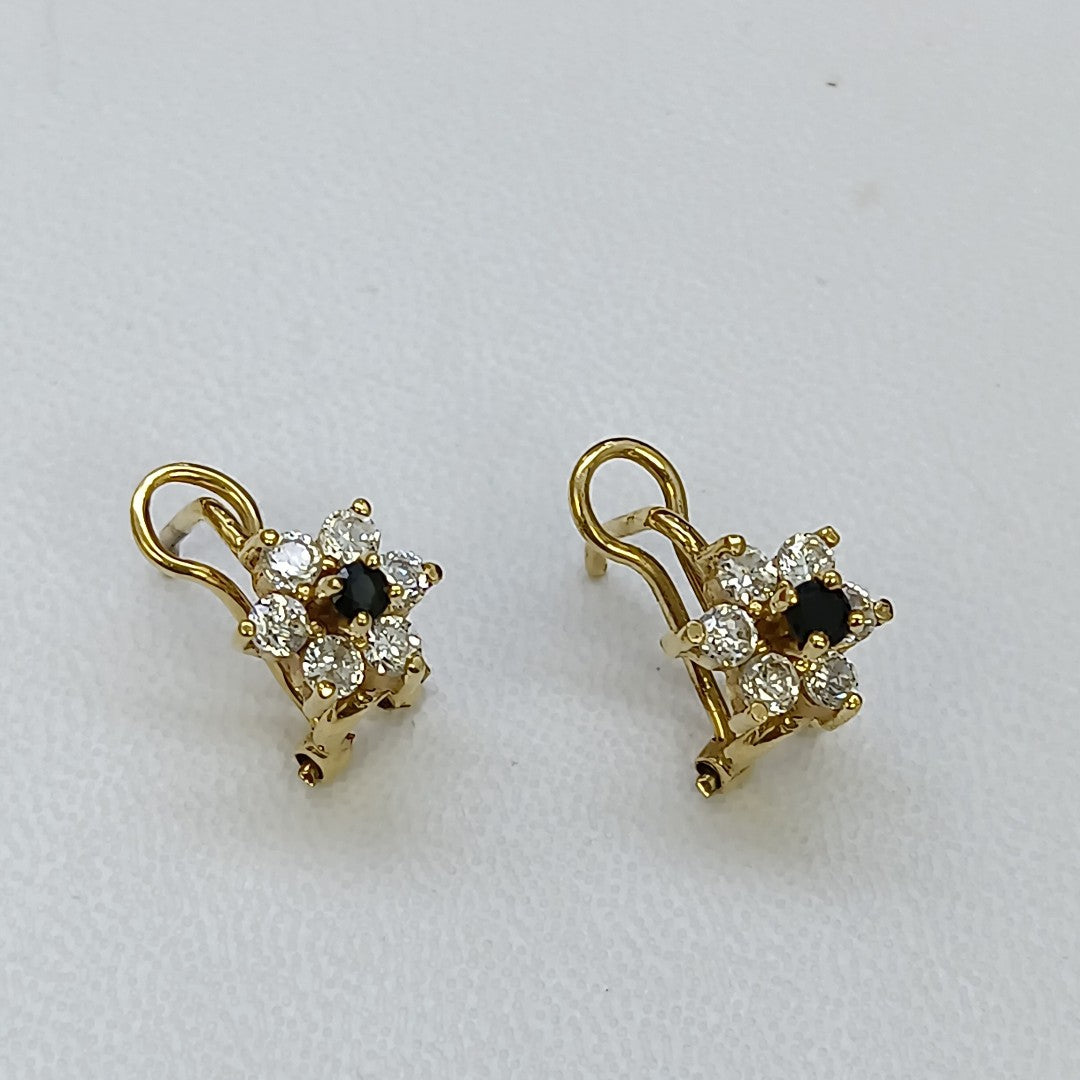 ARETES PAR ORO 14 K 3.5 GRMS (SEMINUEVO)