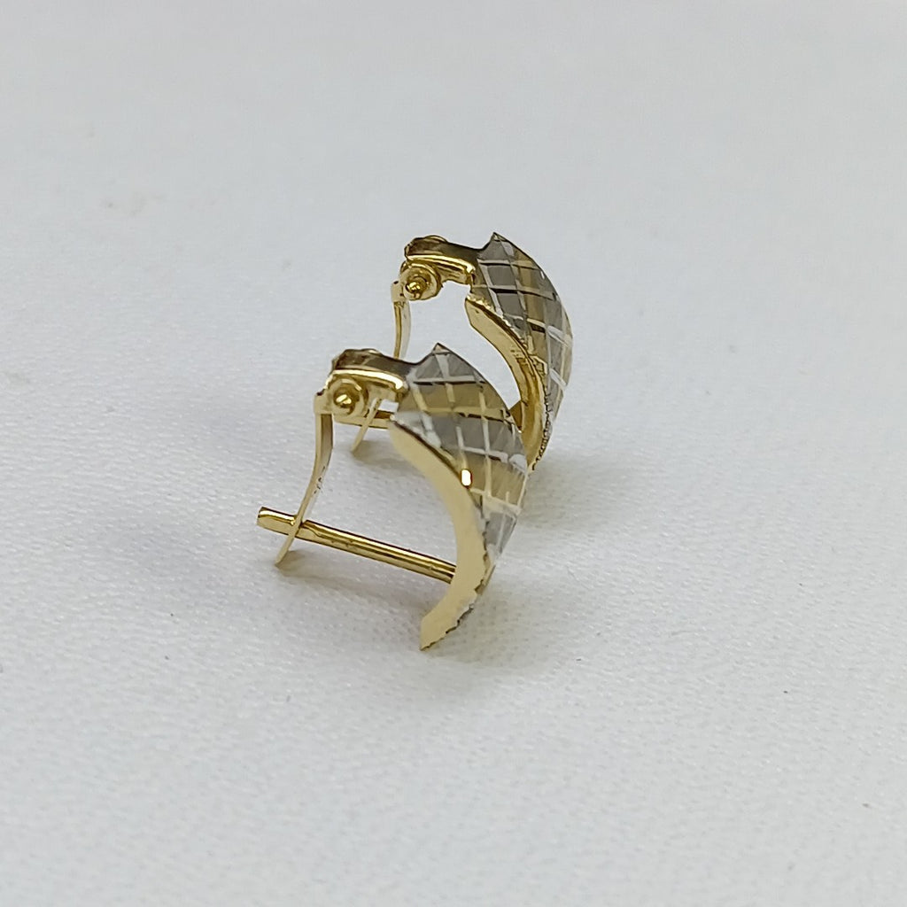 ARRACADAS PAR ORO 14 K 1,80 GRMS (SEMINUEVO)