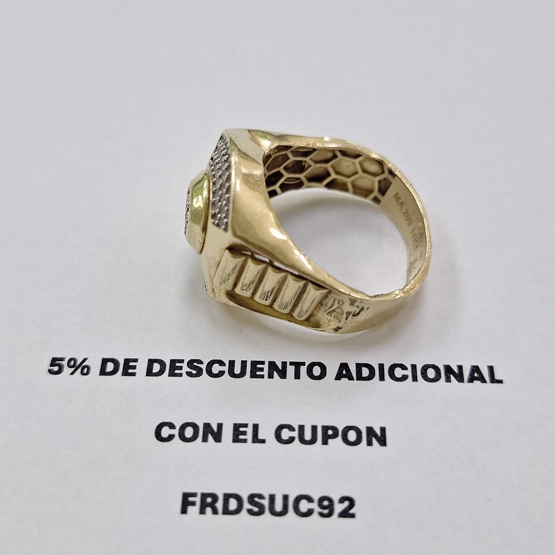 ANILLO ORO 14 K 6.3 GRMS (SEMINUEVO)