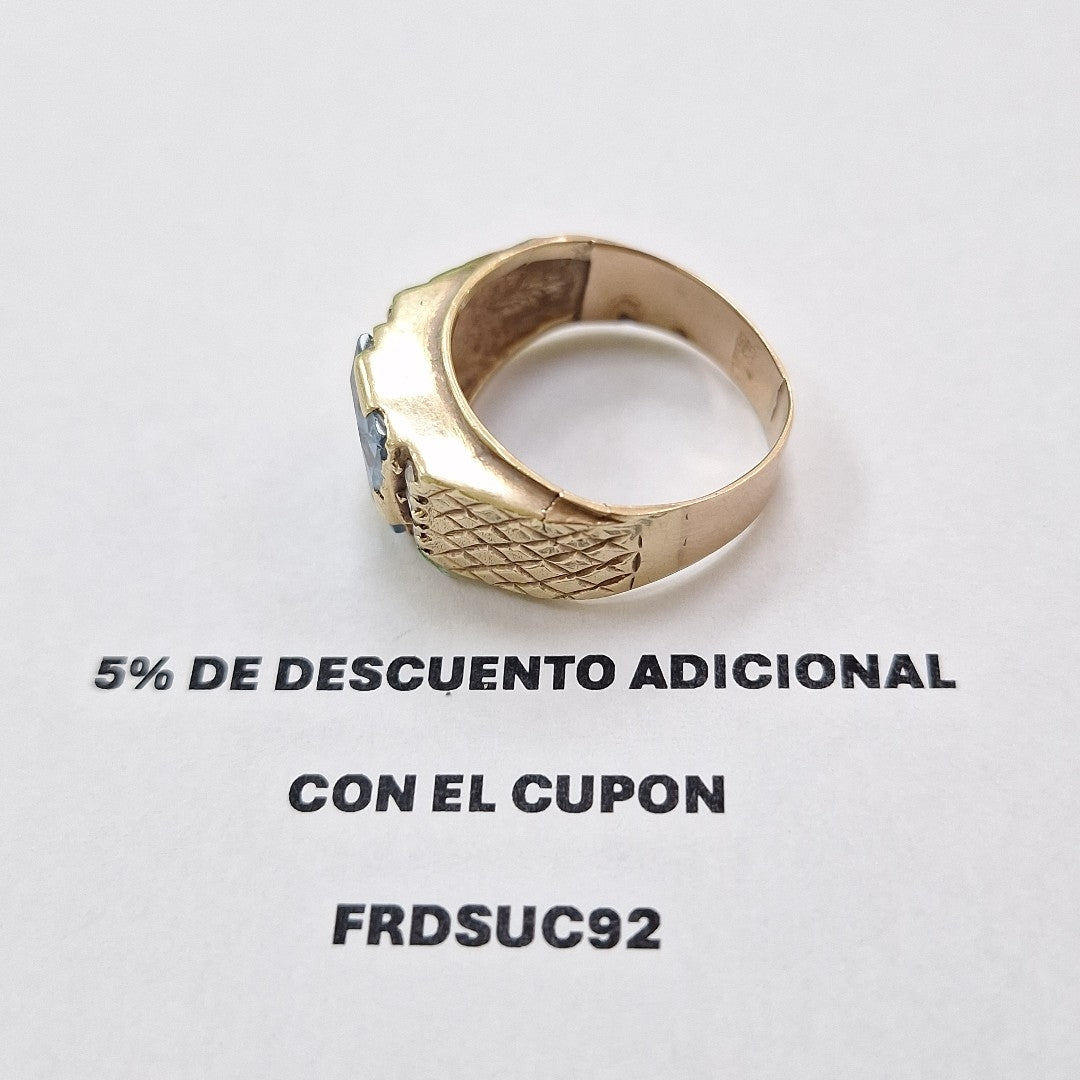 ANILLO ORO 10 K 5.8 GRMS (SEMINUEVO)