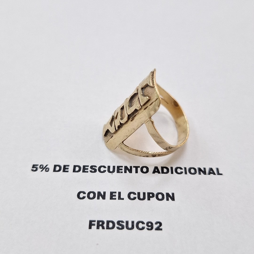 ANILLITO ORO 10 K 4.6 GRMS (SEMINUEVO)