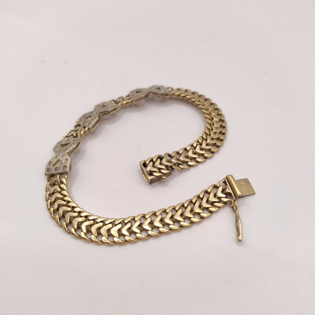 ESCLAVA ORO 14 K 17.7 GRMS (SEMINUEVO)