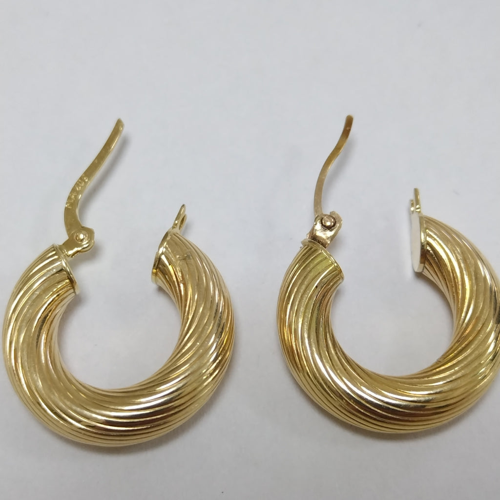ARRACADAS PAR ORO 14 K 2.3 GRMS (SEMINUEVO)