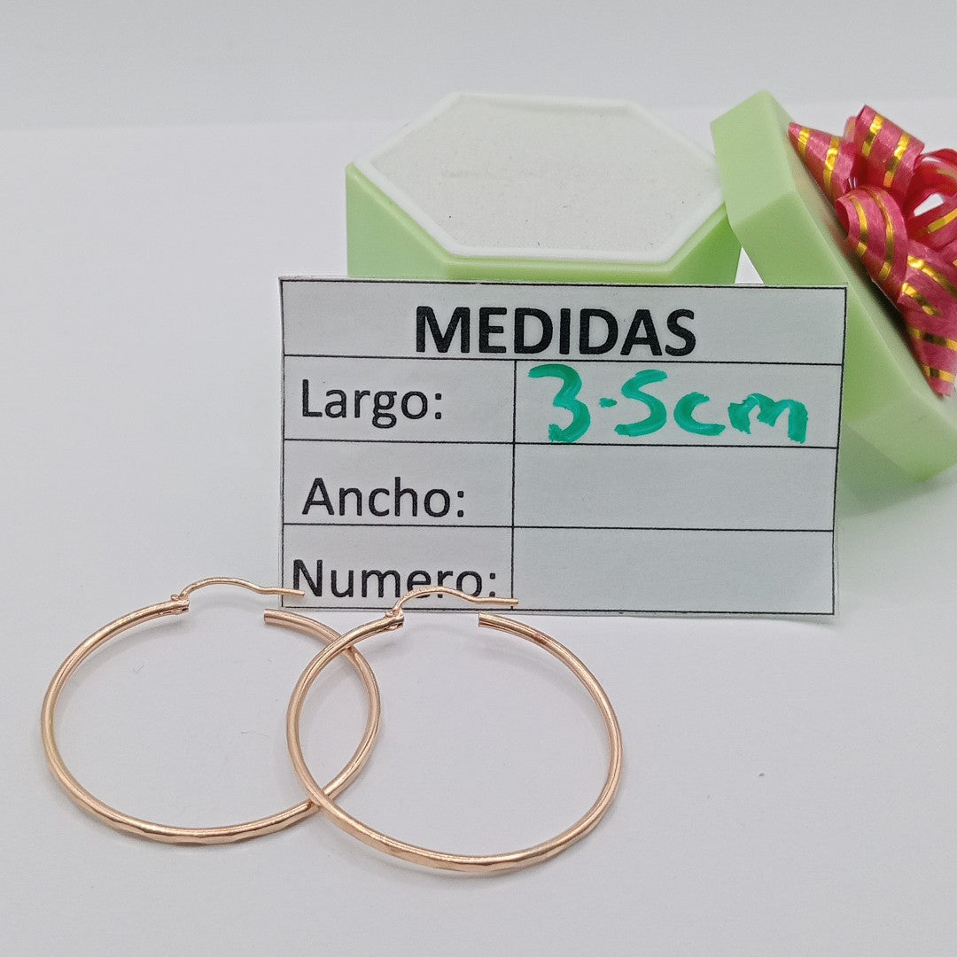 ARRACADAS PAR ORO 10 K 1,90 GRMS (SEMINUEVO)