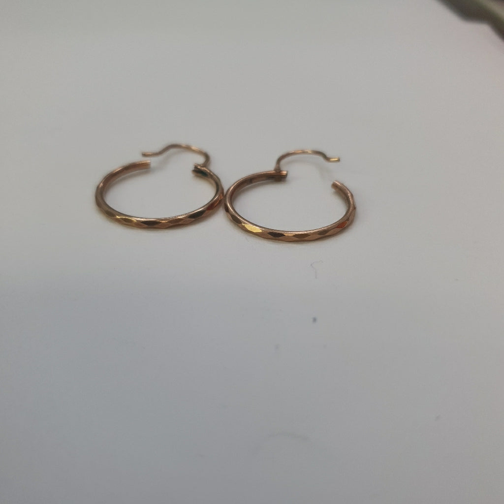 ARRACADAS PAR ORO 8 K 1.5 GRMS (SEMINUEVO)