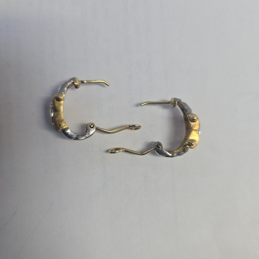 ARETES PAR ORO 14 K 8.6 GRMS (SEMINUEVO)